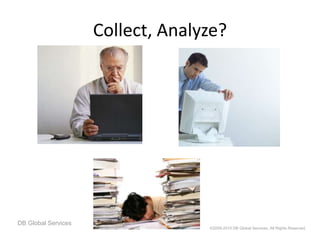 Collect, Analyze?