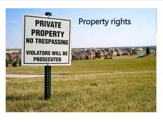 Property rights
 