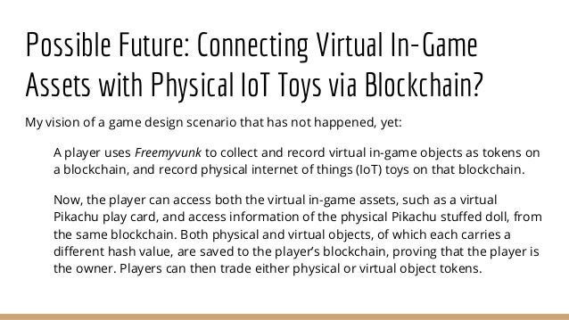 The Blockchain Effect On The Future Of Game Design By Sherry Jones