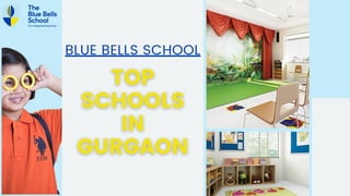 TOPTOP
SCHOOLSSCHOOLS
ININ
GURGAONGURGAON
BLUE BELLS SCHOOL
 
