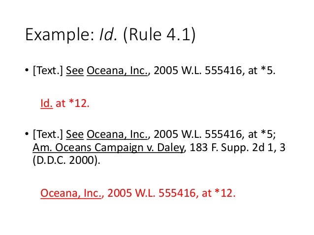 Bluebook Bootcamp for Law Review Bluebook Bootcamp for Law Review