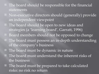 Roles and Functions of Board of directors | PPTX
