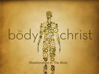 Relationships In The Body 