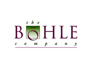The Bohle Company March 2013