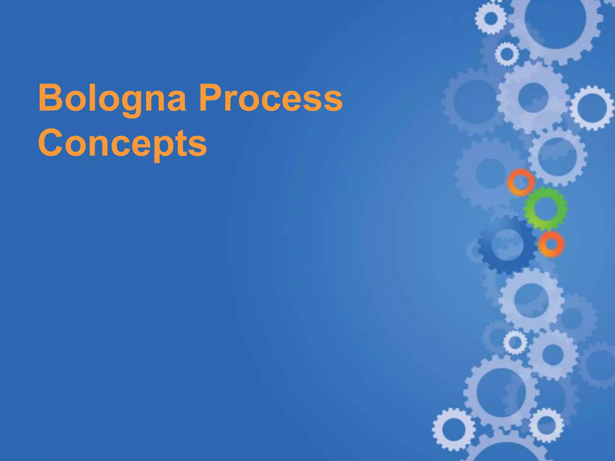 Bologna Process
Concepts




www.KIC-malta.com
 