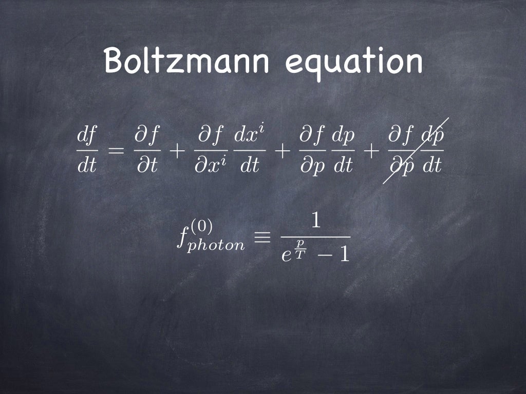 The Boltzmann Equation in Cosmology