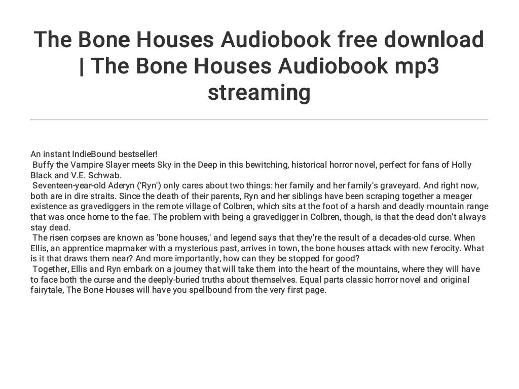 the bone houses review the bone houses review