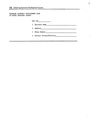 Achieving Economic Development Success: Tools That Work