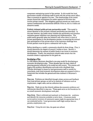 Achieving Economic Development Success: Tools That Work