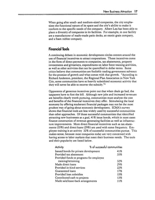 Achieving Economic Development Success: Tools That Work