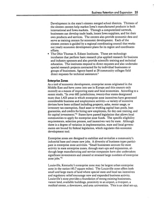 Achieving Economic Development Success: Tools That Work