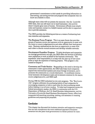 Achieving Economic Development Success: Tools That Work