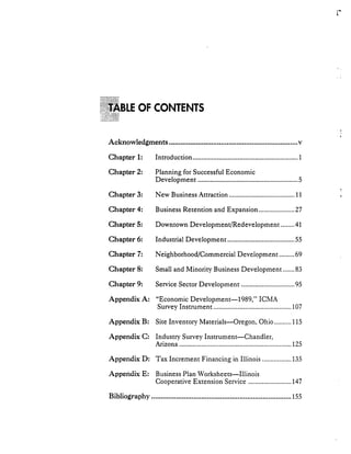 Achieving Economic Development Success: Tools That Work