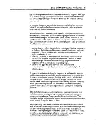 Achieving Economic Development Success: Tools That Work