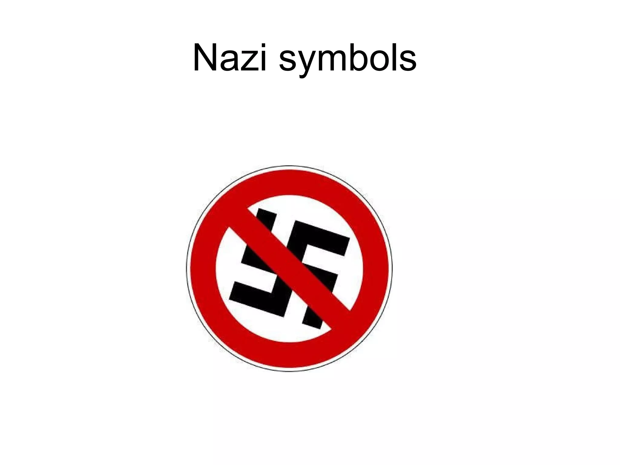 Nazi symbols  
