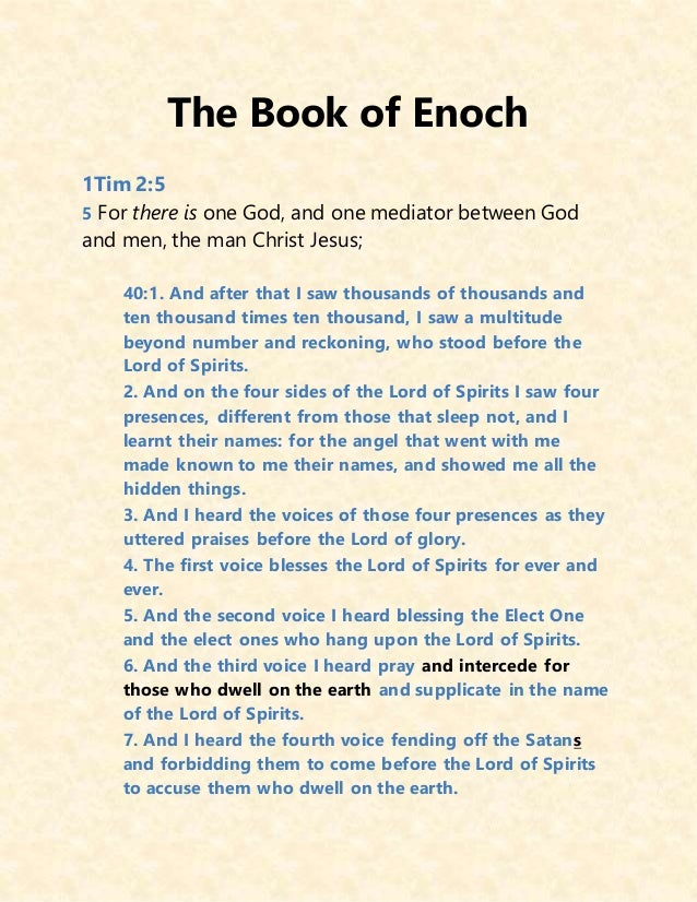 The book of Enoch