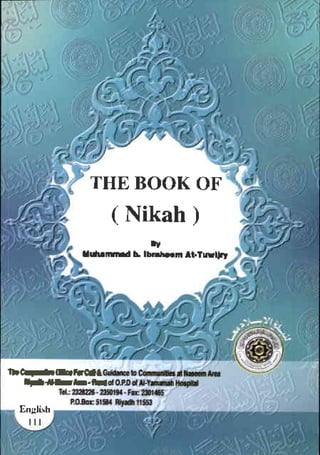 THE BOOKOF
        ( Nikah )
.eidL      rtun&rrut
 