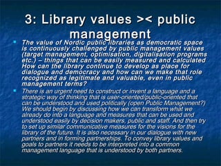 The book of nordic public library challenges