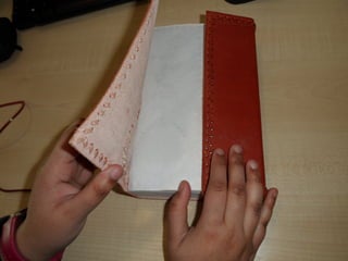 The book prop ’and the pages inside