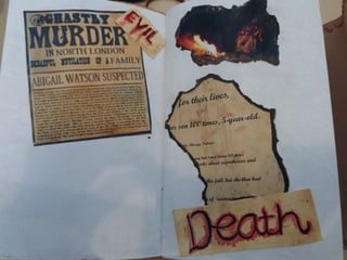 The book prop ’and the pages inside