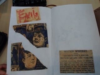 The book prop ’and the pages inside