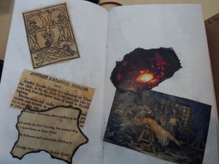 The book prop ’and the pages inside