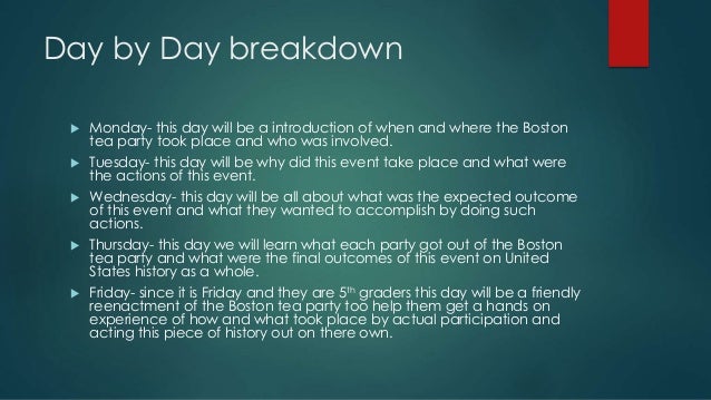 Featured image of post How to Make Boston Tea Party Timeline