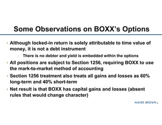 The BOXX Anomaly: ETF Tax Strategies Enhancing Inverted Yield Curve ...