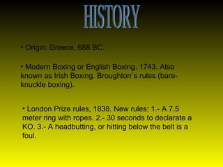 The boxing | PPT