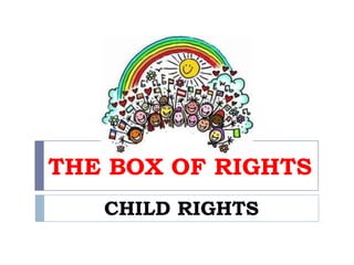 THE BOX OF RIGHTS
   CHILD RIGHTS
 