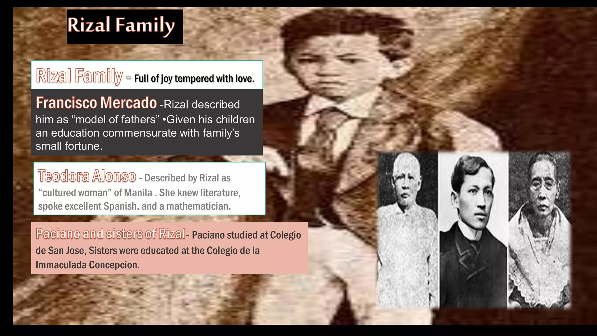 The boyhood years of jose rizal | PDF