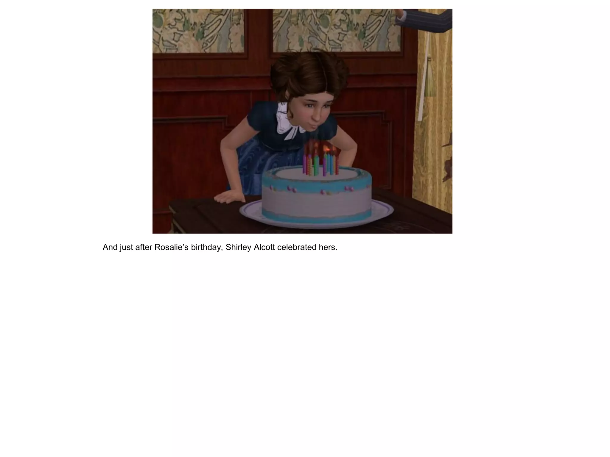 And just after Rosalie’s birthday, Shirley Alcott celebrated hers.
 