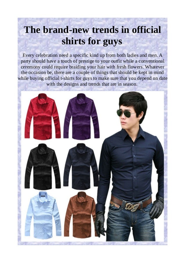 trends shirts for guys