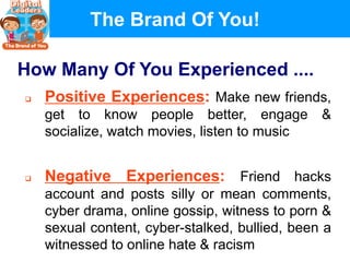 THE BRAND OF YOU - Raising Digital Leaders | PPT