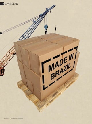 1010 FOREIGN POLICY
November 2011 Ÿ The Brazilian Economy
1010
The survey [on
Brazilian legislators’
international
preferences] seems
to refute the idea of
a clear polarization
between
pro-U.S. and pro-
China interests in
Congress.
This suggests that
it may be possible
to build bridges
between different
interests.
As to which country
should be Brazil’s main
trading partner, the
l e g i s l a t o r s f a v o r e d
China (43%) over the
United States (27%) or
both (25%). Here, the
differences between the
government coalition and
opposition parties were
much more dramatic.
The Labor Party (PT)
overwhelmingly endorses
trade with China (68%) or
with both countries (24%);
no PT member favored the
United States. The majority
of members of the two
main opposition parties,
the PSDB and DEM, prefer
trade with the United States
(54%), although 43% still
consider China (26%) or
both (17%) important.
Curiously, though, the
majority of responding
legislators think that
Brazil’s main diplomatic
partner should be the
United States (52%)
rather than China (27%)
or both (20%). Although
the pro-U.S. stance is
much clearer among the
opposition (74%), most of
the governing coalition,
with the exception of the
PT, also prefer the United
States to China.
What these figures
suggest is that Brazilian
legislators have quite
different perceptions about
the importance of both
countries to Brazil. While
China is predominantly
seen as a driver of Brazil’s
economic expansion, the
United States is considered
a more reliable partner for
other political objectives.
M o r e i m p o r t a n t l y,
however, the survey seems
to refute the idea of a
clear polarization between
pro-U.S. and pro-China
interests in Congress. This
suggests that it may be
possible to build bridges
between different interests,
which arguably offers the
Rousseff administration
an opportunity to craft
a more sophisticated
diplomatic strategy to deal
with both countries.
 