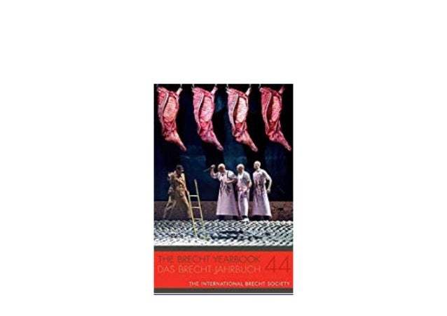 E Book Audiobook Library The Brecht Yearbook Das Brechtjahrbuch Onli