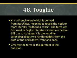 51
 X is noteworthy for being one of the most successfully
constructed languages in history. It was first detailed by L.L...