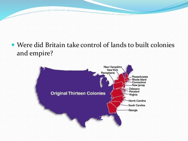 Why did britain want an empire essay