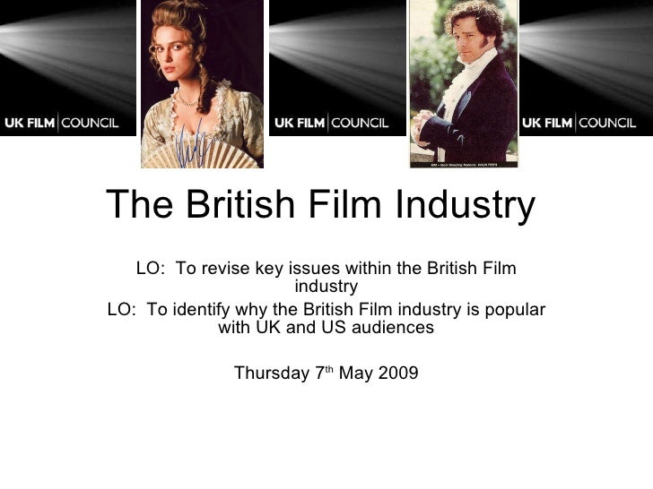 The British Film Industry 2[1], CGS