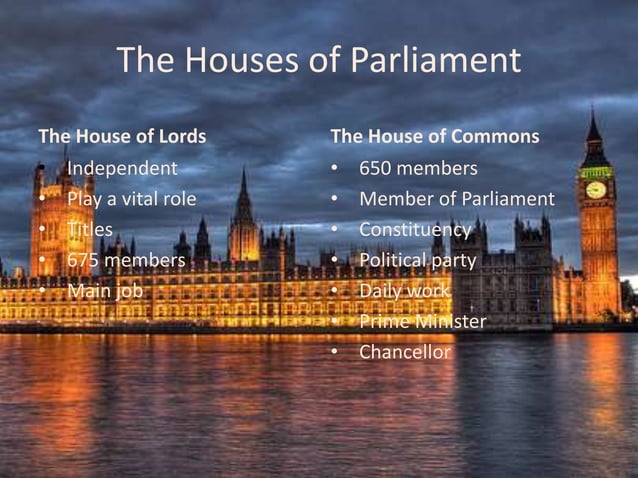 The british government presentation | PPTX