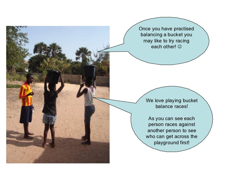 The bucket balance game