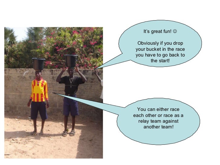 The bucket balance game