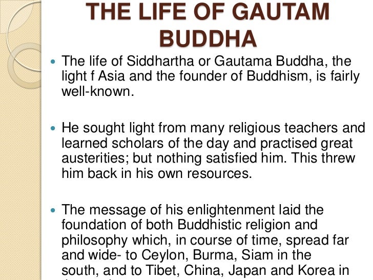 gautama buddha life story in english