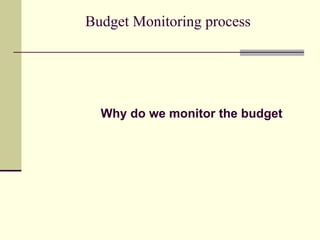 The budget making process and monitoring lecture kmtc | PPT