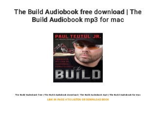 Audiobook Builder Mac Free Audiobook Builder Mac Free