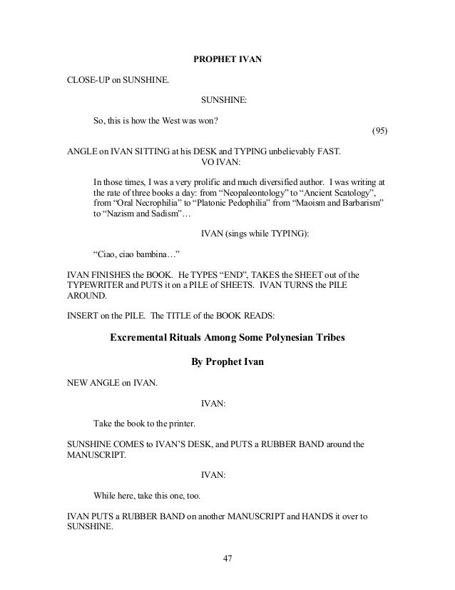 The Bulgarian Prophet 5 'ivan sings' by aram khachaturian, from adventures of ivan. the bulgarian prophet 5
