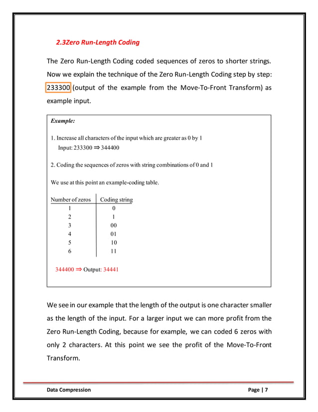 The Burrows-Wheeler Algorithm | PDF