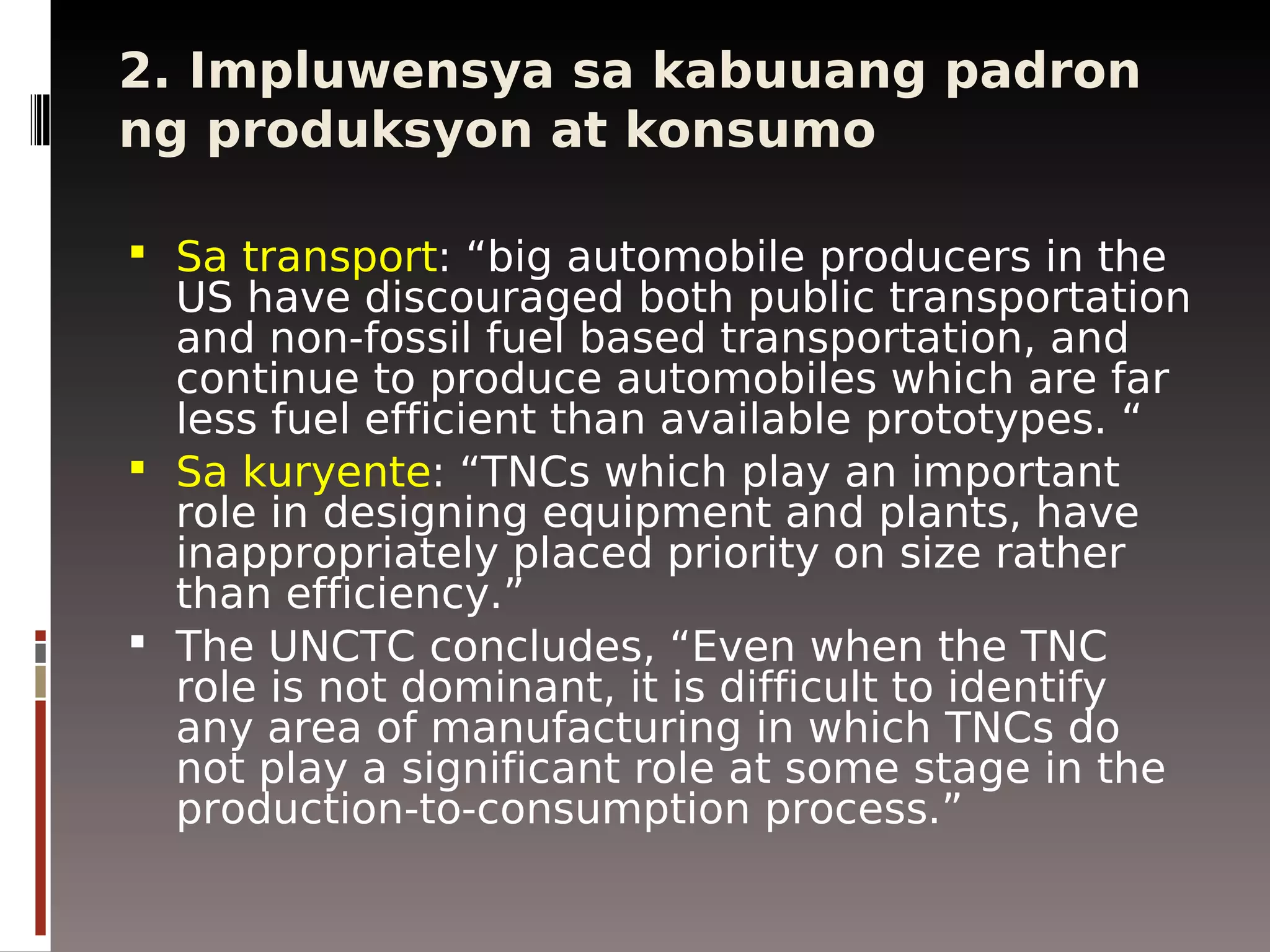 The Business Behind Climate Change Paul Quintos