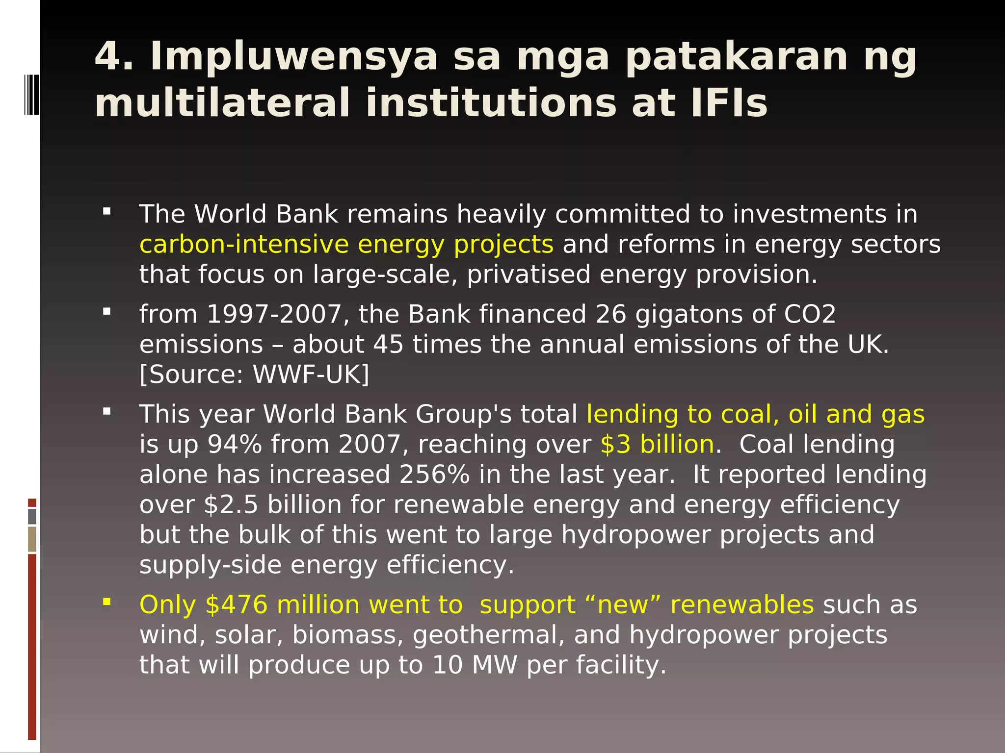 The Business Behind Climate Change Paul Quintos