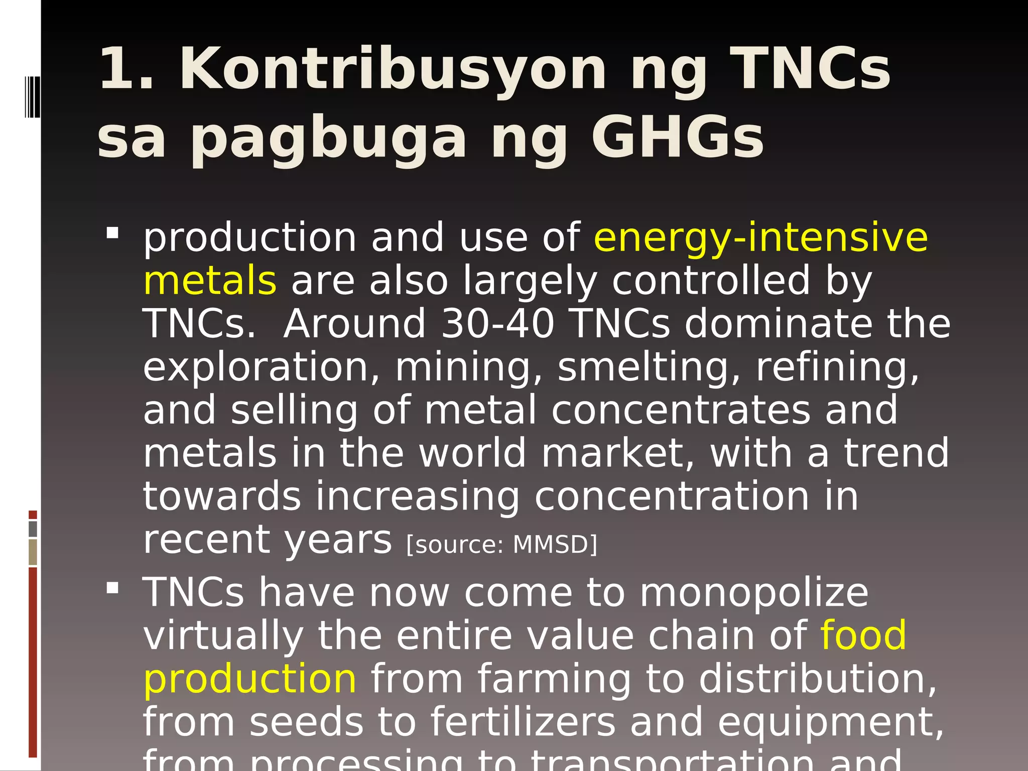 The Business Behind Climate Change Paul Quintos